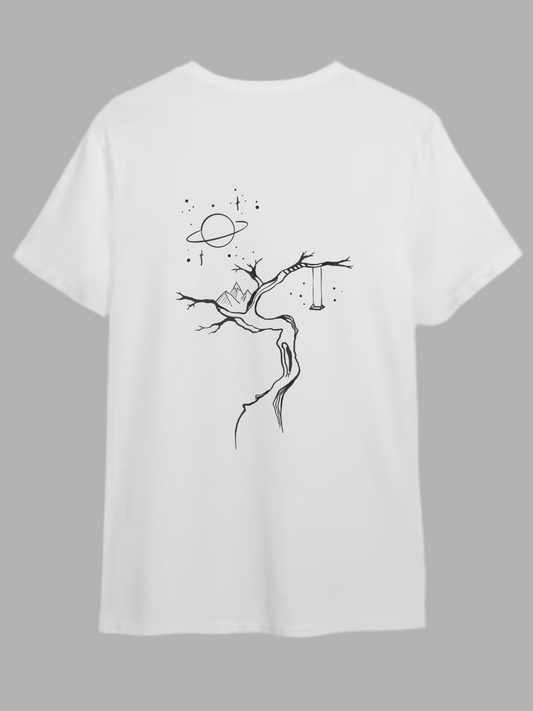 T-Shirt Baum der Möglichkeiten Weiß